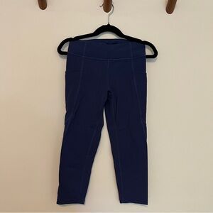 Athleta girl stash your treasures capri, size 8-10